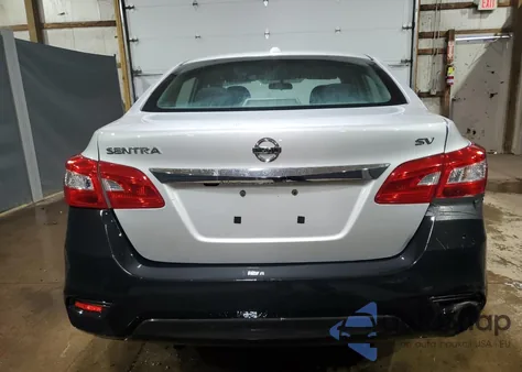 2019 Nissan Sentra S из США, поврежденный, VIN 3N1AB7APXKY360147